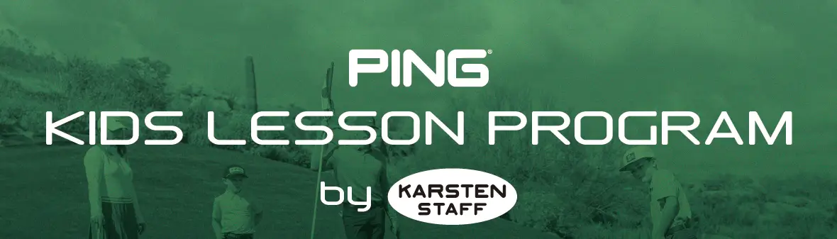 「PING KIDS LESSON PROGRAM by KARSTEN STAFF」のお知らせ